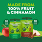 GoGo squeeZ Applesauce & Fruit Puree Variety Pack, Apple & Cinnamon, 3.2 oz (Pack of 20), Gluten Free, BPA Free