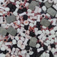 Halloween Sprinkles Gravestones & Bones & Eyes & Skull Topper Edible Themed Sprinkles For Cookie Decorating, Chocolate Desserts,
