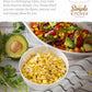 Simple Kitchen Freeze Dried Corn – 23 Servings For Family Meal Prep, Sweet Canned Corn, Gluten Free & Dehydrated Camping Meals, Emergency Survival Food For Backpacking & Hiking, #10 Can Package