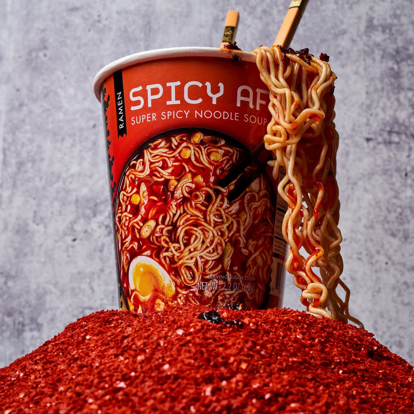 Snapdragon Super Spicy Ramen Six Pack - Rich Spicy Broth With Authentic Ramen Noodles, Authentic Flavors,Satisfy Your Craving, I