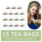 Brewix, Jasmine Green Tea (15 Pyramid Tea Bags) | Jasmine Tea Bags, Floral Aroma & Taste | High Grown Green Tea From Darjeeling