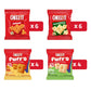 Cheez-It Cheese Crackers, Baked Snack Crackers, Office And Kids Snacks, Variety Pack, 17.72Oz Box (20 Pouches)