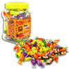 Egeanka Turkish Candy Jar, Mediterranean Bayram Sweet Samplers, Assorted Fruity and Creamy Halal Candies, 1 Pound