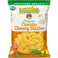Annies Organic Cheddar Cheesy Smiles Baked Corn Puffs 4 Oz. (Pack Of 12)