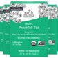 Earth Mama Organic Peaceful Tea - Calming Herbal Blend, 16 Count (Pack of 6)
