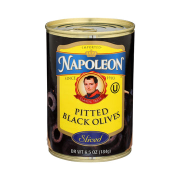 Napoleon Co. Sliced Black Olives (12X6.5Oz )