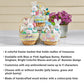 Let'S Make Memories Personalized Create Your Own Wicker Easter Basket - Blue Gingham Design - Basket Only - Customize With Any N