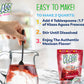 Klass Aguas Frescas |Drink Mix Hibiscus | Flavors From Natural Sources, No Artificial Flavors, With Vitamin C (Makes 7 To 9 Quarts) 14.1 Oz Family Pack (4-Pack)
