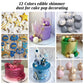 Shanlinly Gold Luster Dust Edible Shimmer Powder, 8g Food Grade for Cake Decoration and Desserts