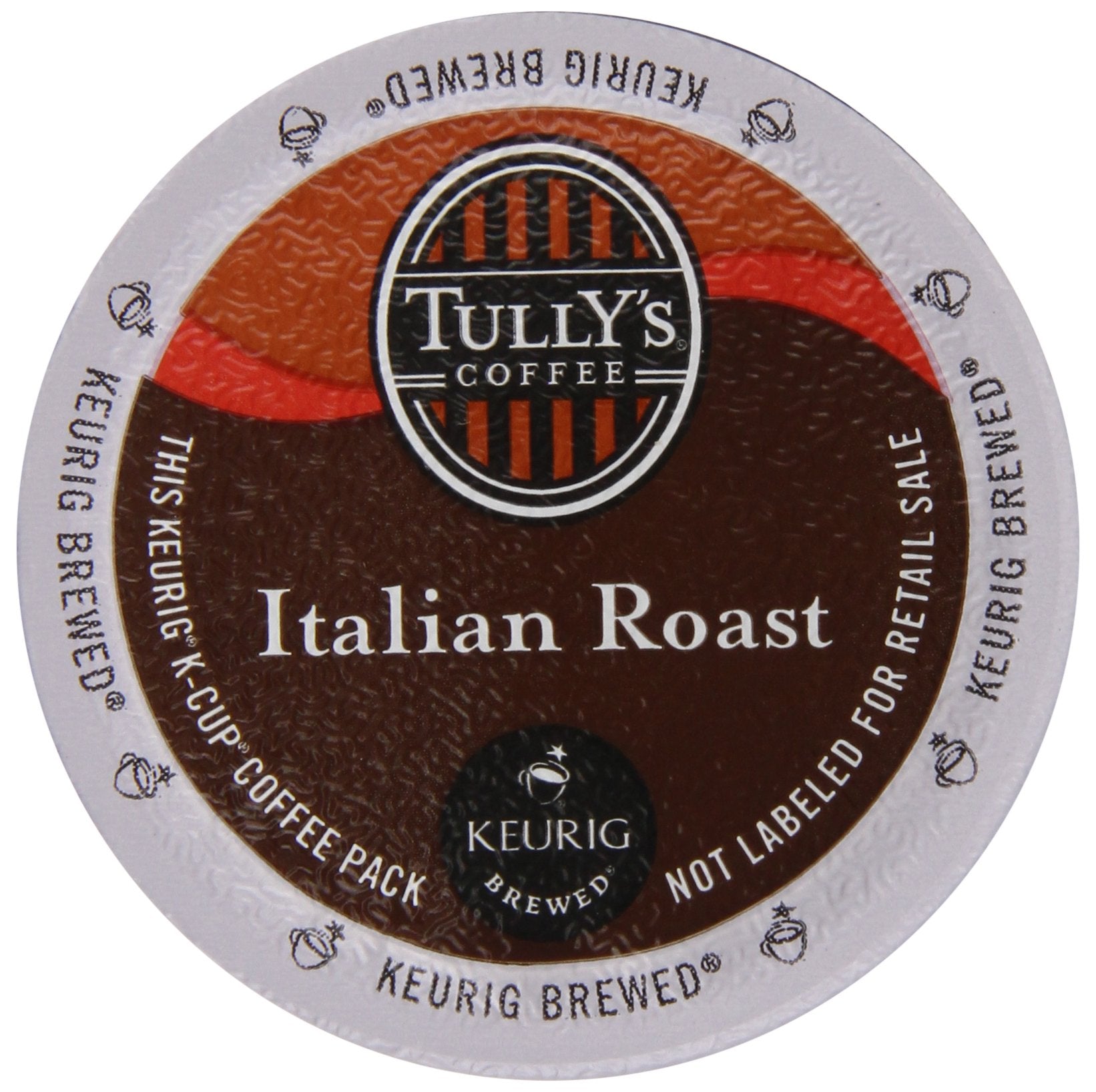 Green Mountain Coffee Roasters Tullys Coffee Italian Roast K-Cups - 12 Count for Keurig Brewers - Model 601328