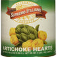 Supremo Italiano Whole Artichoke Hearts, 55 Ounce