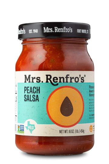 Mrs. Renfro'S Peach Salsa, 16 Oz (2 Pack)