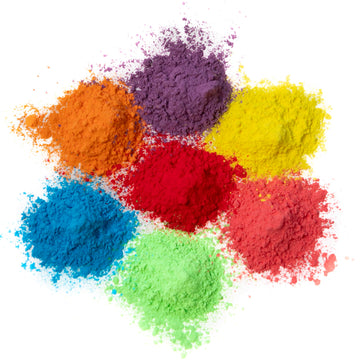 Kulture Khazana All Natural, Washable, Biodegradable, Holi Non-Toxic Color Powder 100Gm Pack Of 50, Perfect For Color Play