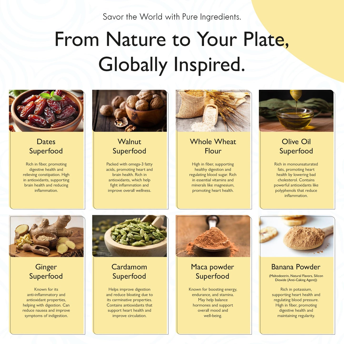 Darious Date Cookie VEGAN PALEO Banana Date Swirls, All Natural Ingredients, 6 oz Bag