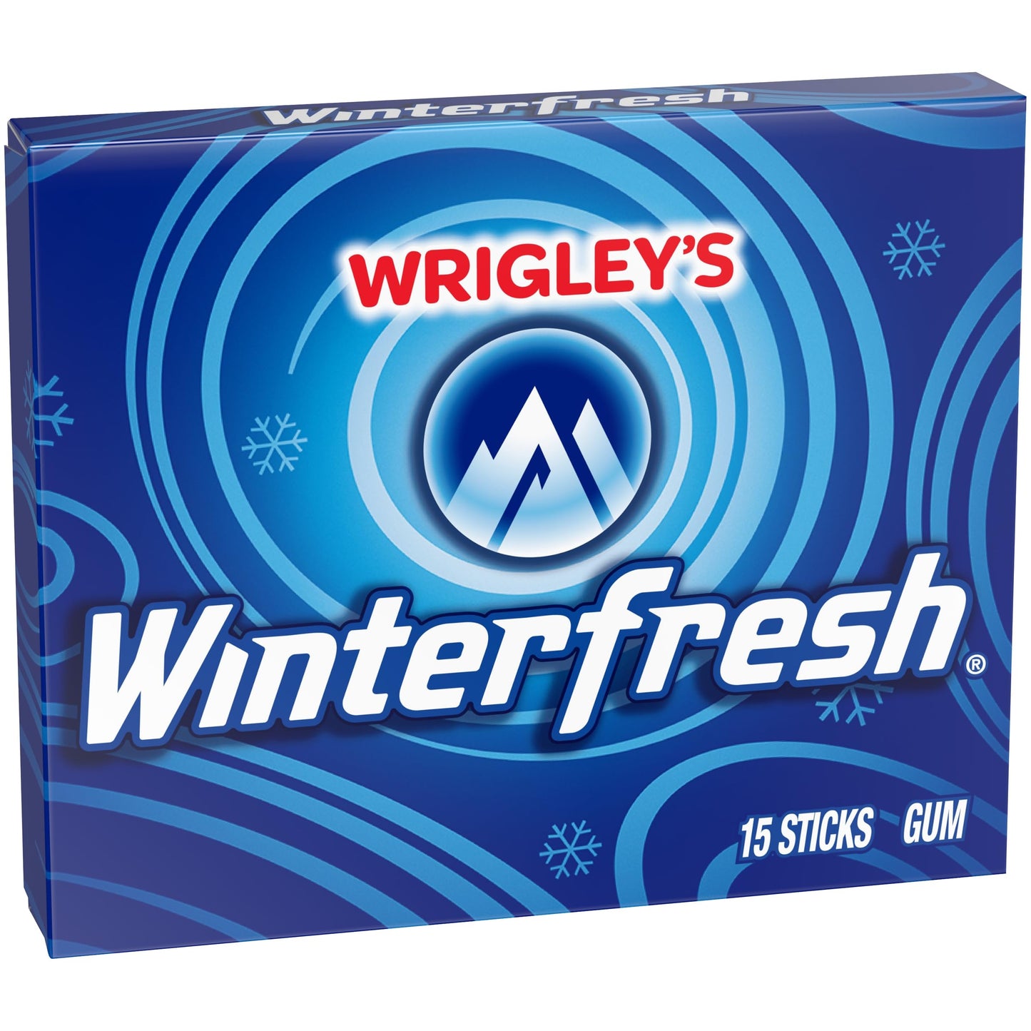 Wrigley Winterfresh Chewing Gum, 15 Stick (Pack Of 4), 60 Gum Pieces
