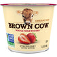 Brown Cow Cream Top Strawberry on the Bottom Whole Milk Yogurt, 5.3 oz. Cup- Creamy, Delicious Yogurt