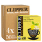Clipper Tea Lemon & Ginger Teabags – Caffeine Free, USDA Organic – 200 Count (Pack of 4) – Great Hot or Iced