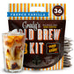 Grady'S Cold Brew, Cold Brew Coffee Concentrate, French Vanilla, Cold Brew Kit With 12 (2Oz.) Bean Bags Plus 1 Pour And Store Po