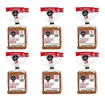 Sigdal Bakeri Gluten Free Oats, Wholegrain Crispbread, 8.29Oz (Pack Of 6)