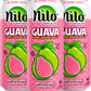 Nilo Guava Juice | 100% Squeezed Guayaba Pink Guava | No Sugar Added | Not From Concentrate | 10.8 Oz (Pack Of 12)