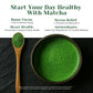 Venture Pal Ceremonial Grade Matcha Powder, Premium First Harvest Green Tea Powder - 100% Pure Matcha Tea, Vegan, Gluten-Free, S