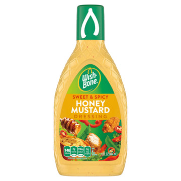 Wish-Bone Sweet & Spicy Honey Mustard Salad Dressing, 15 Fl Oz