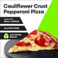 Vital Pursuit Cauliflower Crust Pepperoni Pizza, High Protein, Gluten Free, Air Fryer Ready, 6.3Oz 6.3 oz