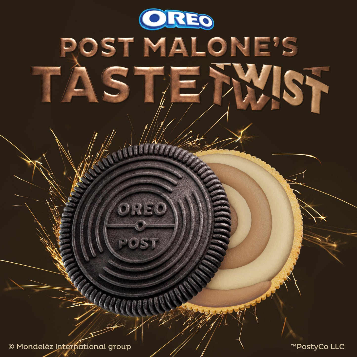 Post Malone Limited Edition OREO Cookies, 10.68 oz - Unique Flavor Treats for Fans and Snack Lovers