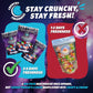 Cosmic Freeze Shooting Starz Dried Candy, Crunchy Dry Candy For Mix-In Snacks Dried, Gluten-Free, Made In Usa, 2.4 Oz, 3-Pack