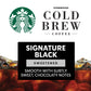 Starbucks Cold Brew Coffee Concentrate, Sweetened Signature Black, 100% Arabica, Multi-Serve Bottle (32 Fl Oz)