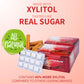Xyloburst Xylitol Chewing Gum, Sugar Free, Gluten Free, Keto Friendly, Cinnamon, 12 Count, Reddish-brown