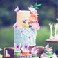 Cyodoos 30Pcs Purple Mixed Size Lively 3D Waterproof Butterfly Cupcake Topper For Girls Women'S Happy Birthday Wedding Party Cak