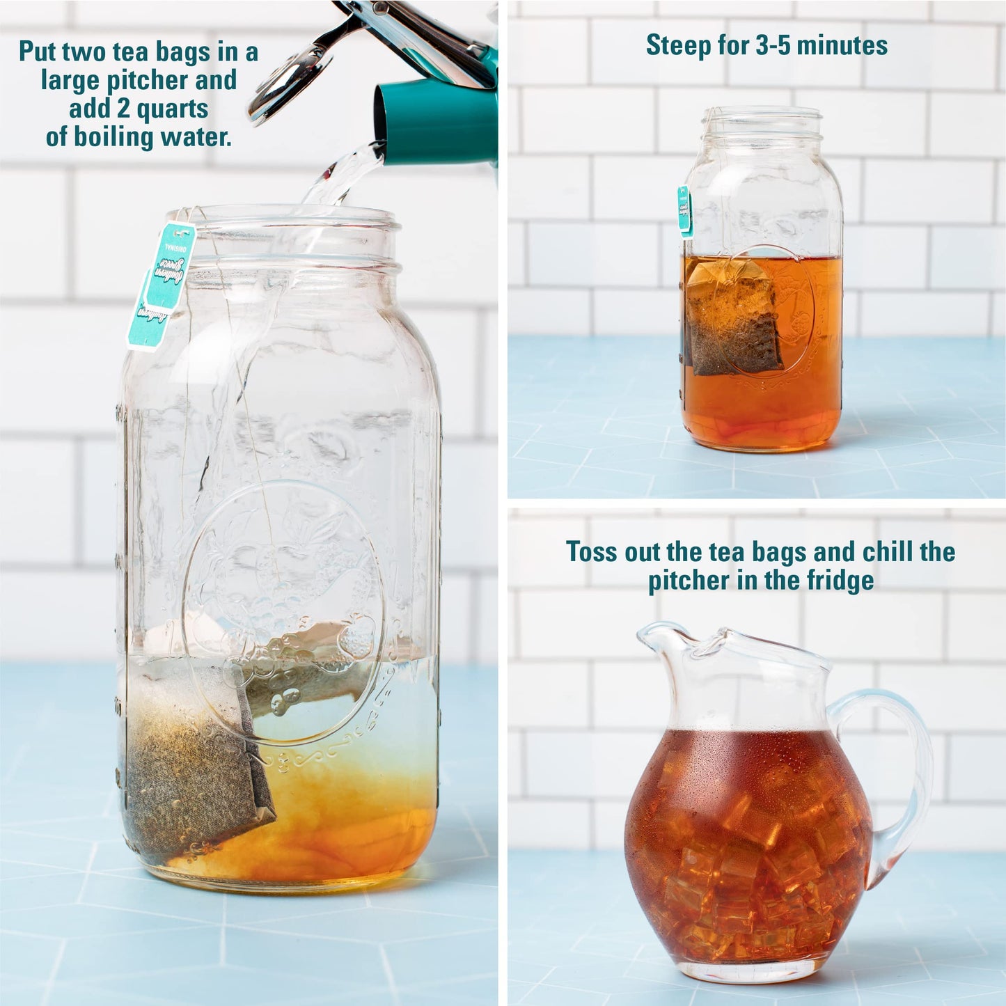 Southern Breeze Hot Brew Sweet Tea Peach Iced Tea with Black Tea and Zero Carbs Zero Sugar, 22 Individually Wrapped Family Size