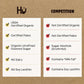 Hu Chocolate Bars | 6 Pack Hazelnut Butter Chocolate | Natural Organic Vegan, Gluten Free, Paleo, Non Gmo, Fair Trade Dark Choco