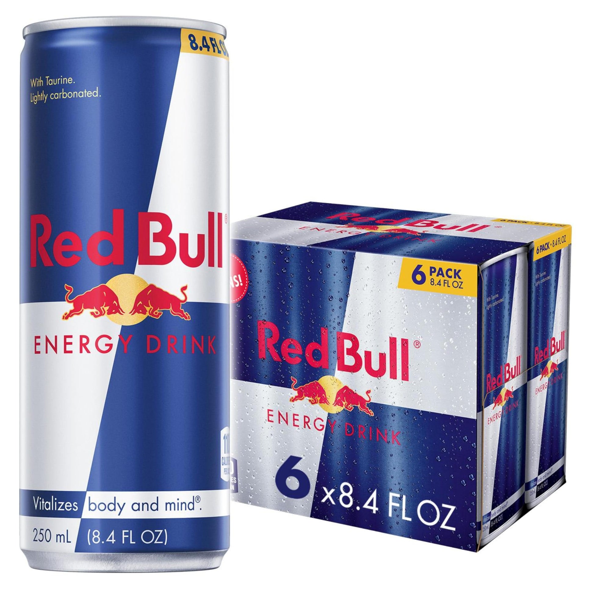 Red Bull Energy Drink  8.4 Fl Oz  6 Cans