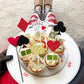 24 Pcs Board-Style Board-Style Theme Cupcake Toppers Glitter Board-Style Game Chips Player Las Vegas Board-Style Cupcake Picks For Las Vegas Board-Style Night Board-Style Theme Birthday Party Cake Decorations Supplies