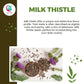 Milk Thistle Seeds 1 Lb (Whole) | Whole Milk Thistle For Tea | By Yogi'S Gift