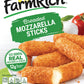 Farm Rich Breaded Mozzarella Cheese Sticks - Delicious Frozen 22 oz Party Appetizer & Snack, Made with 100% Real Mozzarella
