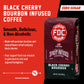 Fire Department Coffee Black Cherry spirit-inspired flavor Coffee Whole Bean 12 oz Veteran Owned Non-  ic Roasted in the USA