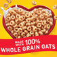 Apple Cinnamon Cheerios, Heart Healthy Gluten Free Breakfast Cereal, Made with Whole Grain Oats, 11 oz