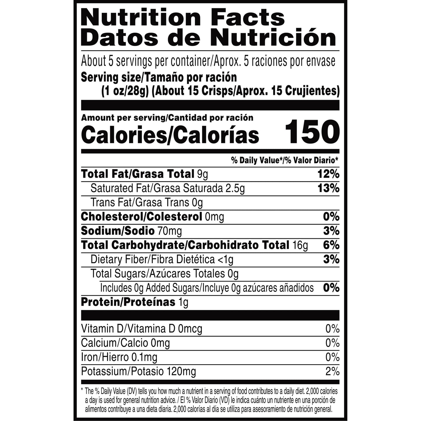 Pringles Potato Crisps Chips, Lunch Snacks, On-The-Go Snacks, Lightly Salted, 5.2oz Can (1 Can)