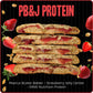 My Cookie Dealer Protein Cookies, Peanut Butter & Jelly (2.2Oz, Pack Of 6) - 17G Protein Per Cookie - Individually Wrapped Worko