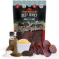 Top Notch Jerky Beef Jerky - 10 oz Bag - High Protein Snack for Kids and Adults - Pepper Flavor