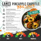 Lane s Pineapple Chipotle BBQ Sauce, All-Natural Tropically Inspired Barbecue Sauce, Goes Great with Chicken, Pulled Pork & Bri