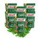 Brads Plant Based Organic Veggie Chips, Kale, 6 Bags, 12 Servings Total-3 Ounce (Pack of 6)
