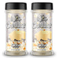Smash Seasonings White Cheddar Cheese Powder, 2 Pack, 3.1 Ounce Shaker Bottles, Popcorn Flavoring Seasoning