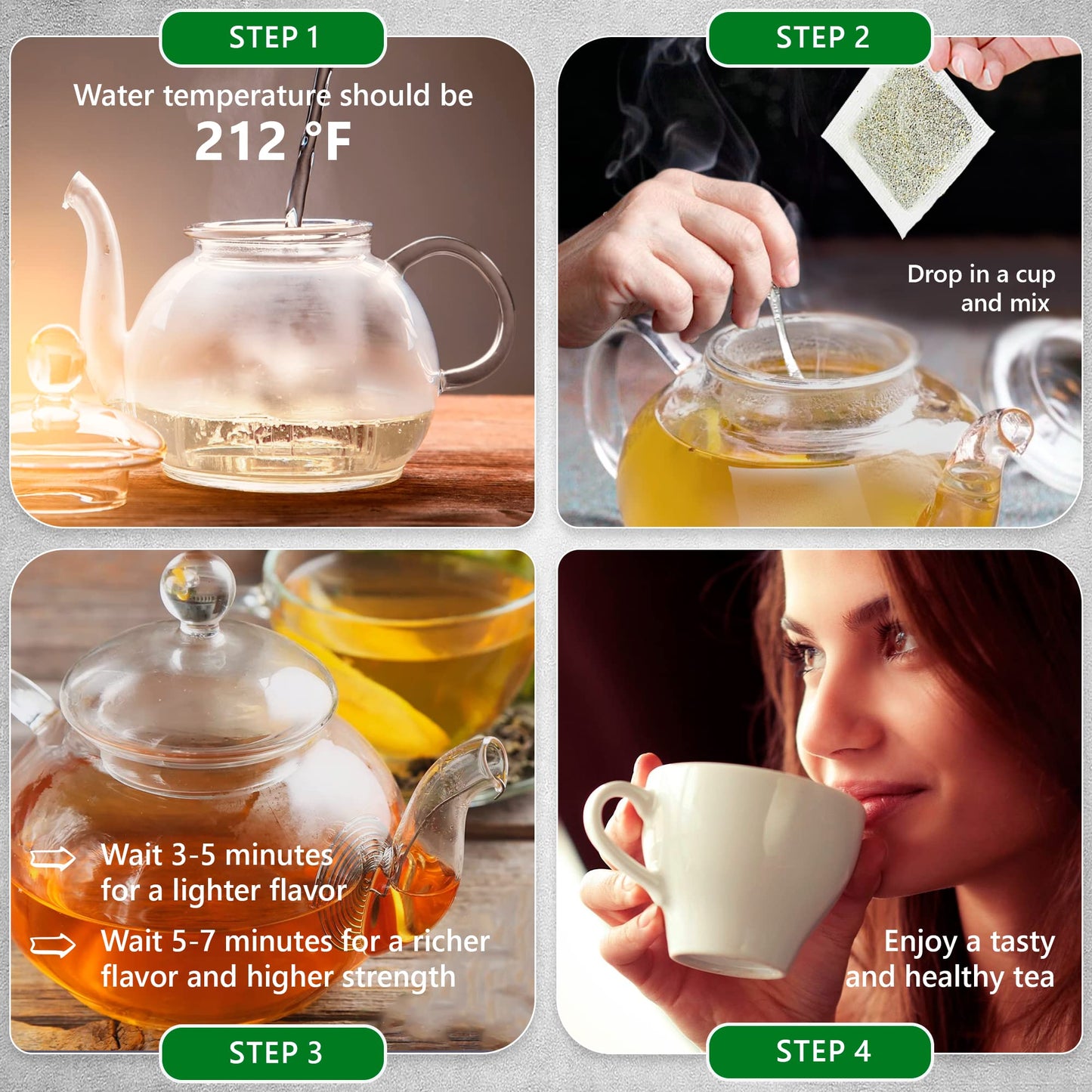 Teadreamtea Hibiscus Tea Bags | 400 Bleach-Free Tea Bags | Caffeine Free | Dried Hibiscus Flowers |Hibiscus Flower Tea | Dried Flower Tea |Herbalhibiscus