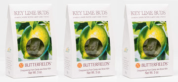 Butterfields Candy - Gourmet, Old-Fashioned KEY LIME Buds Hard Candy | Gluten Free | Made with 100% Real, Pure Cane Sugar | Hand