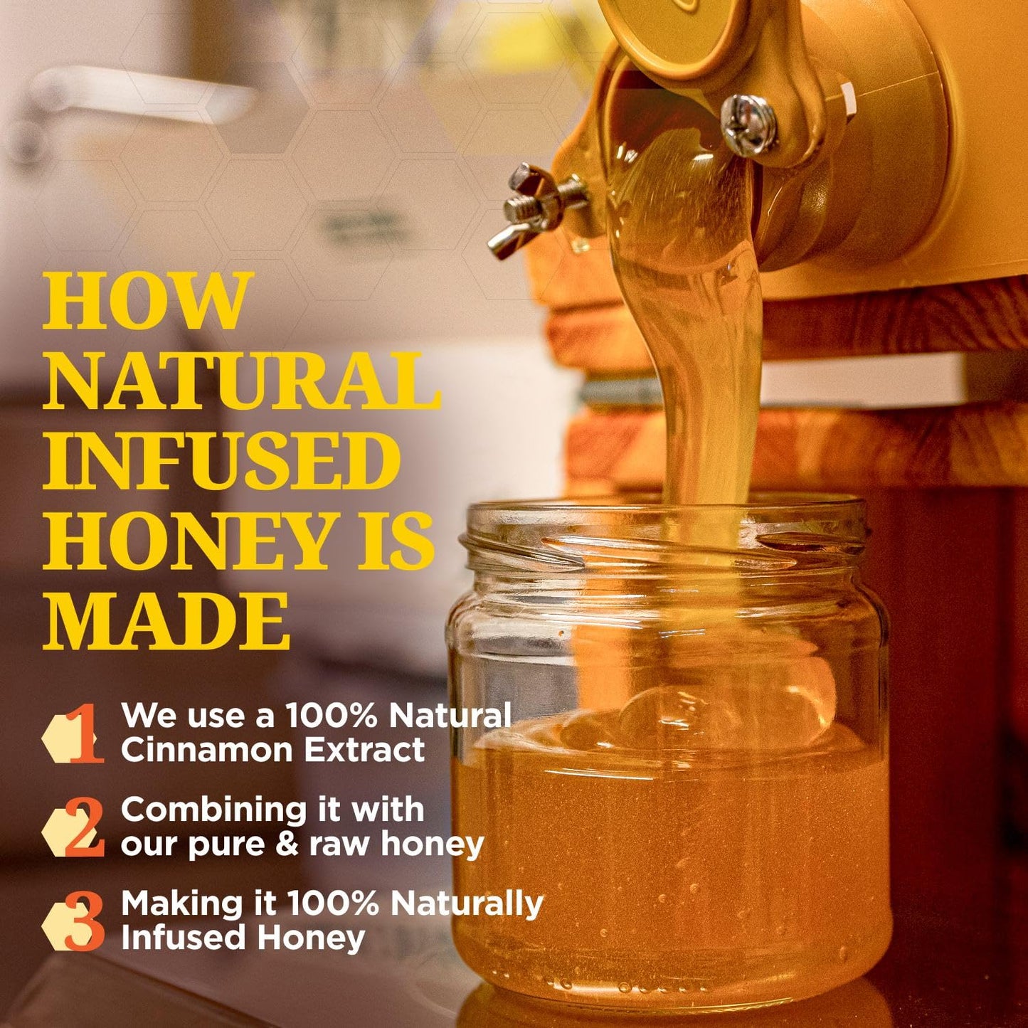 Jamie'S Hive To Table Lemon Flavored Honey, 12 Oz - 100% Raw & Unfiltered Honey With A Refreshing Citrus Twist - Perfect For Tea