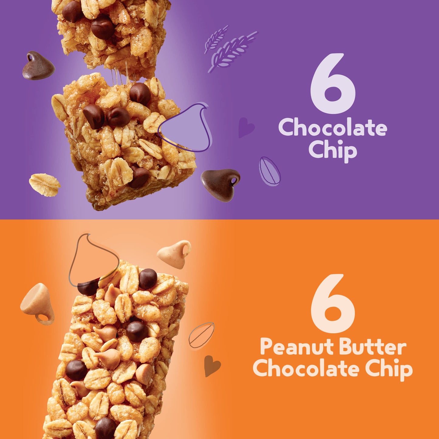 Annies Organic Chewy Granola Bars, Peanut Butter Chocolate Chip, 12 ct